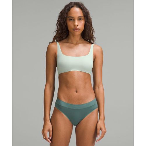 – Soutien-gorge Wundermost à encolure arrondie et fines bretelles en Ultra Soft Nulu Bonnets A à Ds – Gris/Pastel – Taille 14 - lululemon - Modalova