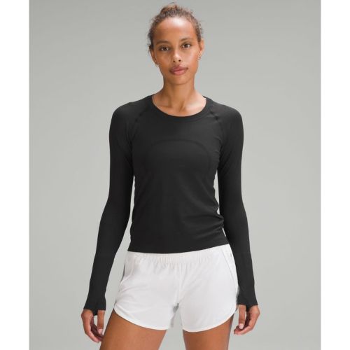 – Haut manches longues Swiftly Tech 2.0 Longueur tailles – Noir - lululemon - Modalova