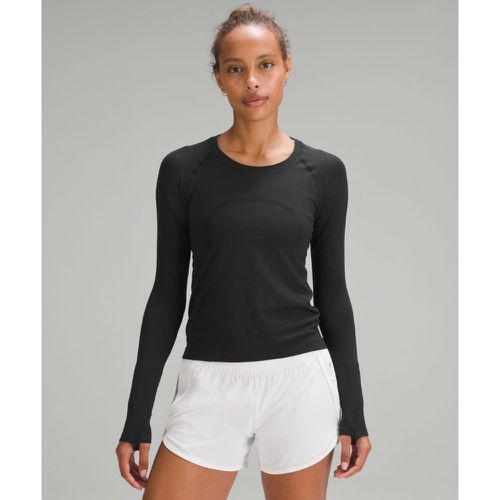 – Haut manches longues Swiftly Tech 2.0 Longueur tailles – Noir – Taille 14 - lululemon - Modalova