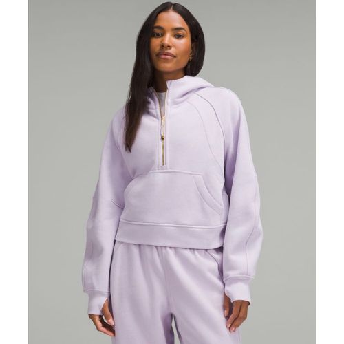 – Sweat à capuche Scuba Oversized demi-zippés – /Violet – Taille M/L - lululemon - Modalova