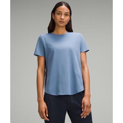 – T-Shirt col rond Loves – Bleu – Taille 2 - lululemon - Modalova