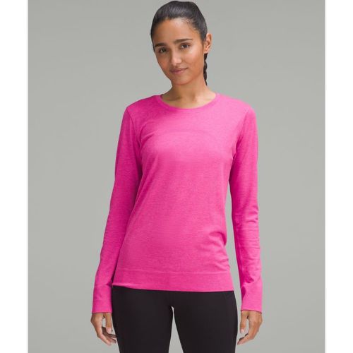 – Haut manches longues Swiftly Relaxed Longueur hanches – Rose – Taille 2 - lululemon - Modalova