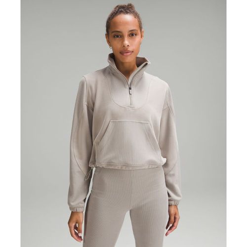 – Haut demi-zippé brossés – Taille 12 - lululemon - Modalova