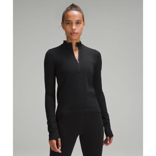 – Haut demi-zippés – mélange de laine mérinos – Taille 0 - lululemon - Modalova