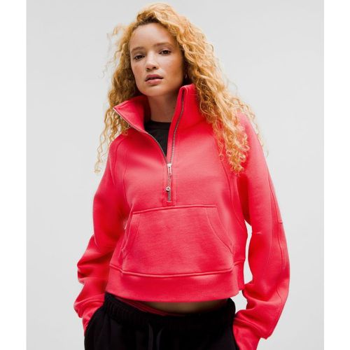 – Sweat demi-zippé à col cheminée Scuba Oversizeds – Rose – Taille XL/2XL - lululemon - Modalova