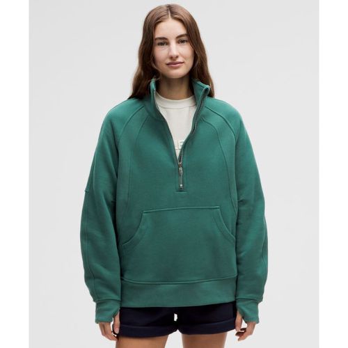 – Sweat demi-zippé Scuba Oversized à col cheminée Longs – Taille XL/2XL - lululemon - Modalova