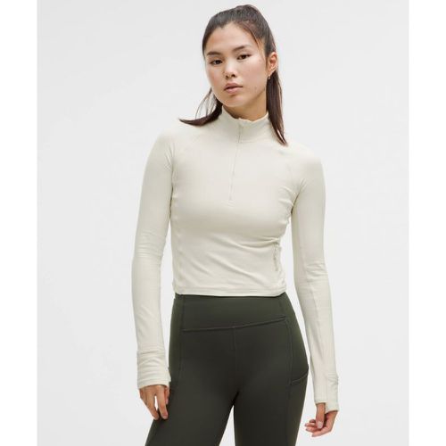 – Haut de course It's Rulu demi-zippé courts – Taille L - lululemon - Modalova