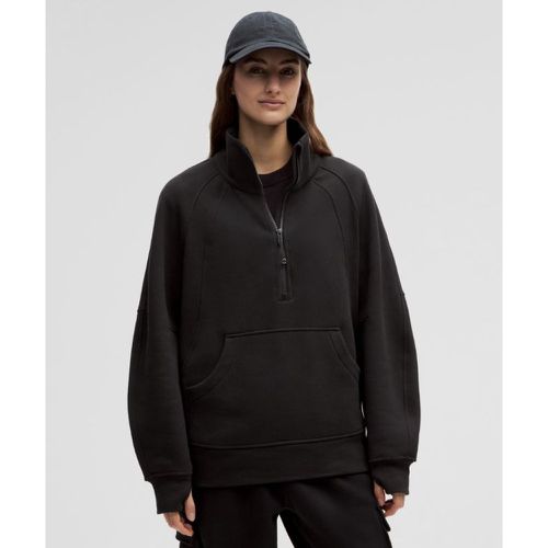 – Sweat demi-zippé Scuba Oversized à col cheminée Longs – Taille XS/S - lululemon - Modalova