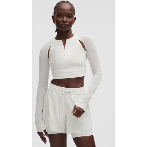 “ T-Shirt manches longues court en maille Collection SLNSHs â€“ Taille XL - lululemon - Modalova