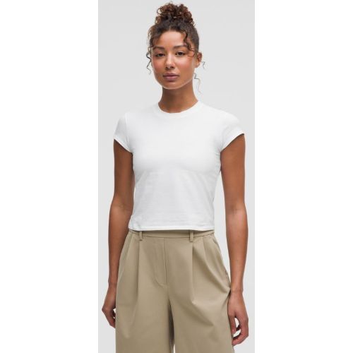 “ Baby Tee ajustÃ© en coton biologiques â€“ Taille XL - lululemon - Modalova