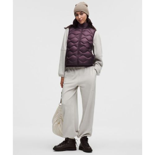 “ Veste sans manches Featherweight en duvet 900 cuins â€“ Noir/Violet â€“ Taille S - lululemon - Modalova