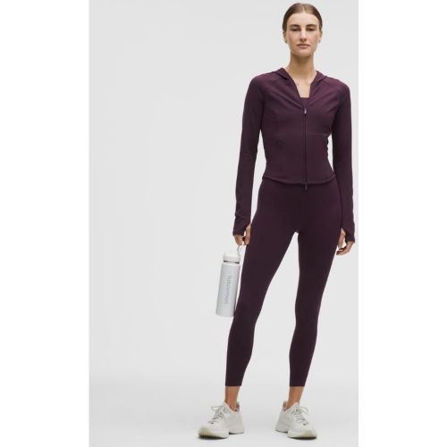“ Legging Glow Up taille hautes â€“ 64 cm â€“ Noir/Violet â€“ Taille 12 - lululemon - Modalova