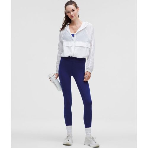 “ Legging Wunder Train dos en Vs â€“ 64 cm â€“ Bleu â€“ Taille 10 - lululemon - Modalova