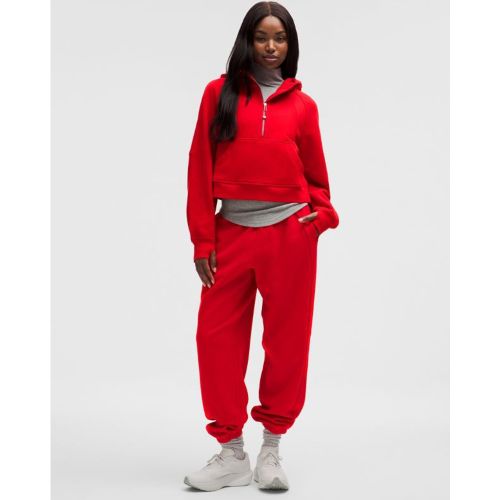 “ Jogging Scuba Oversized taille mi-haute Standards â€“ Rouge â€“ Taille L - lululemon - Modalova