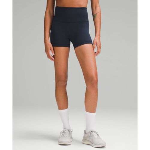 – Short Wunder Train taille hautes – 10 cm – Bleu - lululemon - Modalova