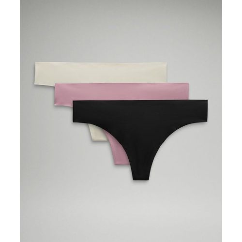 – String taille mi-haute InvisiWear Trios – Noir – Taille XS - lululemon - Modalova