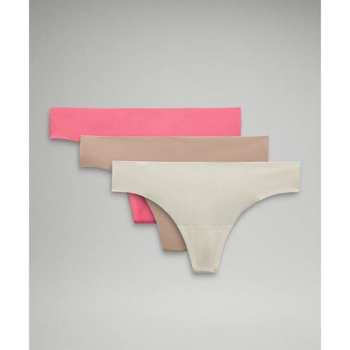 – String taille mi-haute InvisiWear Trios – Rose – Taille 2XL - lululemon - Modalova