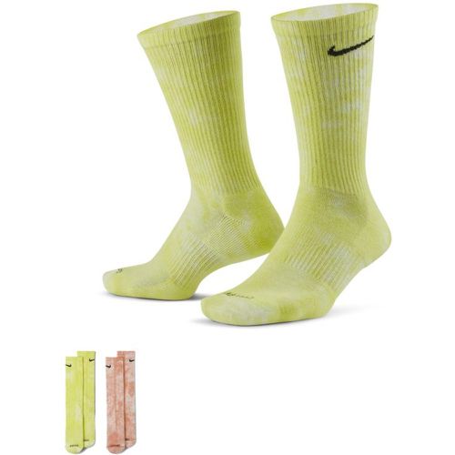 Chaussettes mi-molletépaisses à motif tie-dye Everyday Plus (2 paires) - Nike - Modalova