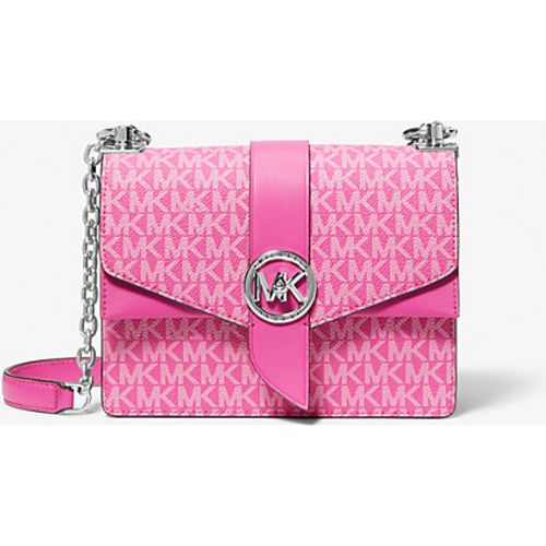 MK Petit sac à bandoulière Greenwich en cuir avec logo - - Michael Kors - MICHAEL Michael Kors - Modalova