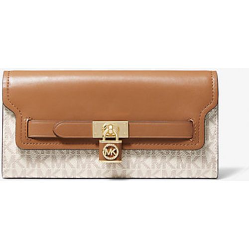 MK Grand portefeuille Hamilton Legacy en cuir et à logo - / - Michael Kors - MICHAEL Michael Kors - Modalova