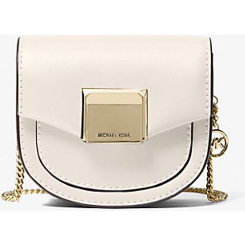 MK Très petit sac à bandoulière Lita en cuir - CRÈME CLAIRE(NATUREL) - Michael Kors - MICHAEL Michael Kors - Modalova