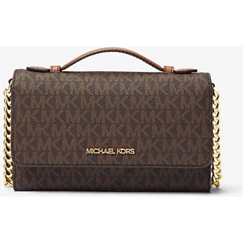 MK Sac à bandoulière Jet Set Travel pour smartphone de taille moyenne à logo - - Michael Kors - MICHAEL Michael Kors - Modalova