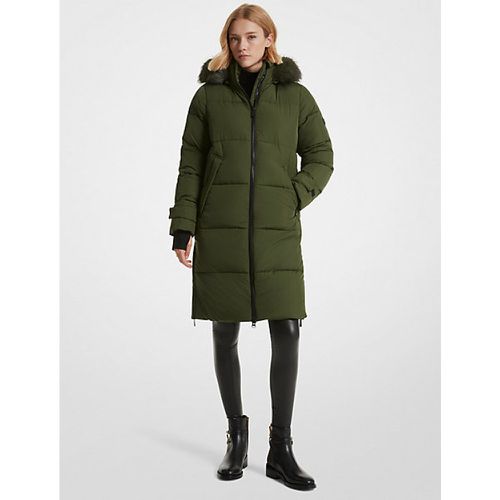 MK Manteau bouffant matelassé bordé de fausse fourrure - - Michael Kors - MICHAEL Michael Kors - Modalova