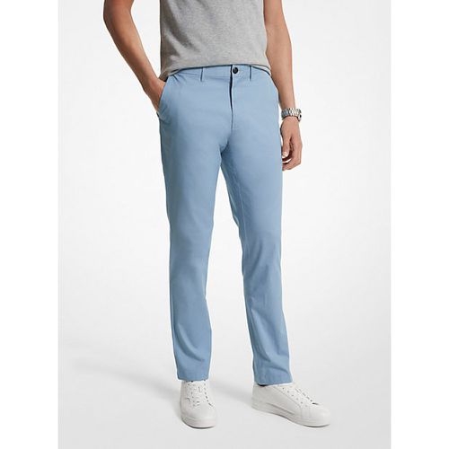 MK Pantalon chino coupe slim en mélange de coton - - Michael Kors - Michael Kors Mens - Modalova