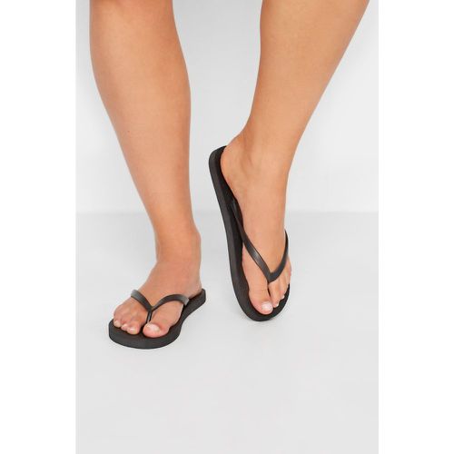 Tongs Noires Pieds Extra Larges eee - Yours - Modalova