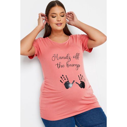 Maternity Tshirt 'Hands Off The Bump' - Bump It Up - Modalova