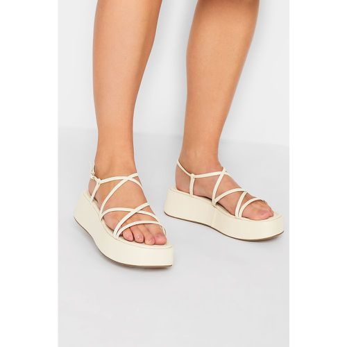 Sandales Plateformes Blanches Pieds Extra Larges eee - Limited Collection - Modalova