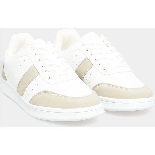 Tennis Blanches & Beiges Pieds Larges E - Yours - Modalova
