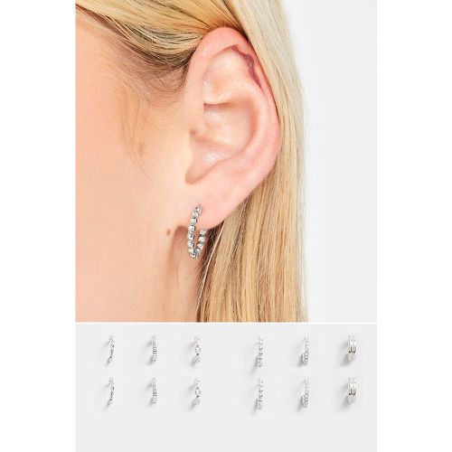 Pack Silver Hoop Earrings Set - Yours - Modalova