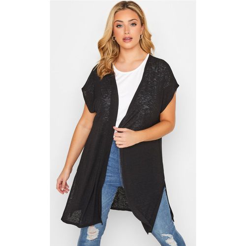 Cardigan Manches Courtes, Grande Taille & Courbes - Yours - Modalova