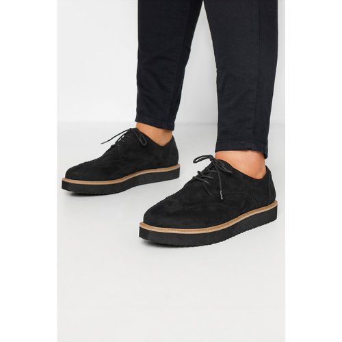 Chaussures Derby Effet Daim Pieds Extra Larges eee - Yours - Modalova