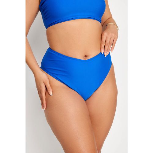 Curve Blue Vfront Bikini Brief - Yours - Modalova