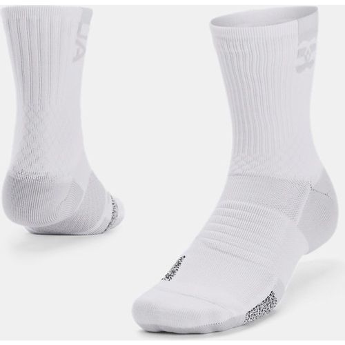 Chaussettes mi-hautes ArmourDry™ Playmaker unisexes / Halo Gris / Halo Gris L - Under Armour - Modalova