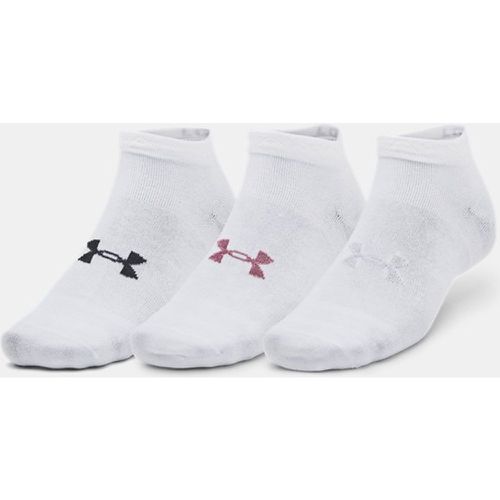 Chaussettes basses Essential unisexes (lot de 3 paires) / / Rose Elixir L - Under Armour - Modalova