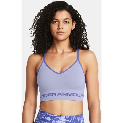 Brassière de sport Seamless Low Long Celeste / Starlight XL - Under Armour - Modalova