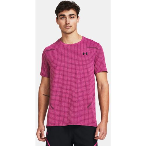 Haut à manches courtes Seamless Grid Astro / Noir XXL - Under Armour - Modalova