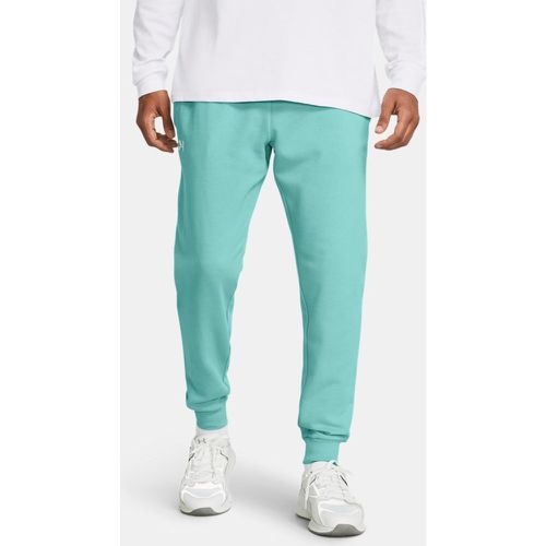 Pantalon de jogging Rival Fleece Radial Turquoise / Blanc S - Under Armour - Modalova