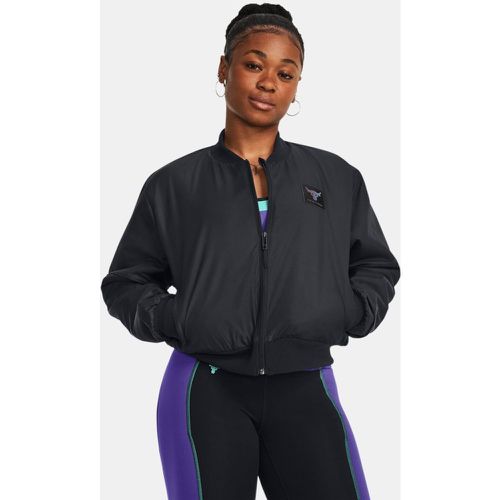 Blouson d'aviateur Project Rock / Iridescent L - Under Armour - Modalova