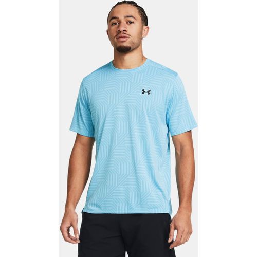 Haut à manches courtes Tech™ Vent Geotessa Capri / Noir XXL - Under Armour - Modalova