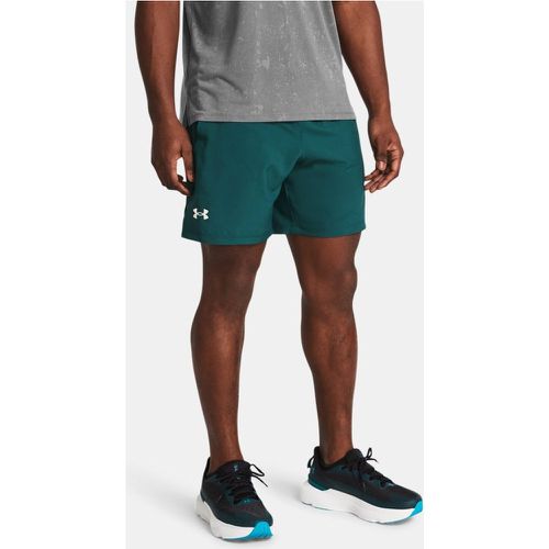 Short Launch Unlined 18 cm Hydro Teal / Hydro Teal / réfléchissant XL - Under Armour - Modalova