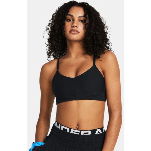 Brassière de sport à dos croisé et maintien léger UA pour femme