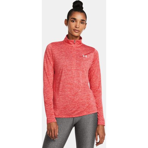 Haut ½ zip Tech™ Twist Solstice / Blanc M - Under Armour - Modalova