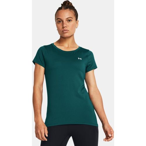 Tee-shirt à manches courtes HeatGear® Armour Hydro Teal / Blanc XS - Under Armour - Modalova