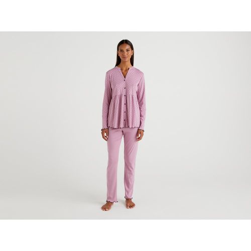 United Colors of Benetton Garçon Vêtements Sous-vêtements vêtements de nuit Pyjamas Pyjama Long À Motif 