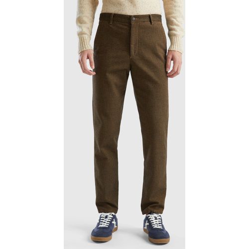 Benetton, Chino Slim À Fourche Basse, taille 58, Marron - United Colors of Benetton - Modalova