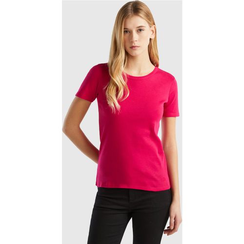 Benetton, T-shirt En Coton Longues Fibres, taille L, - United Colors of Benetton - Modalova